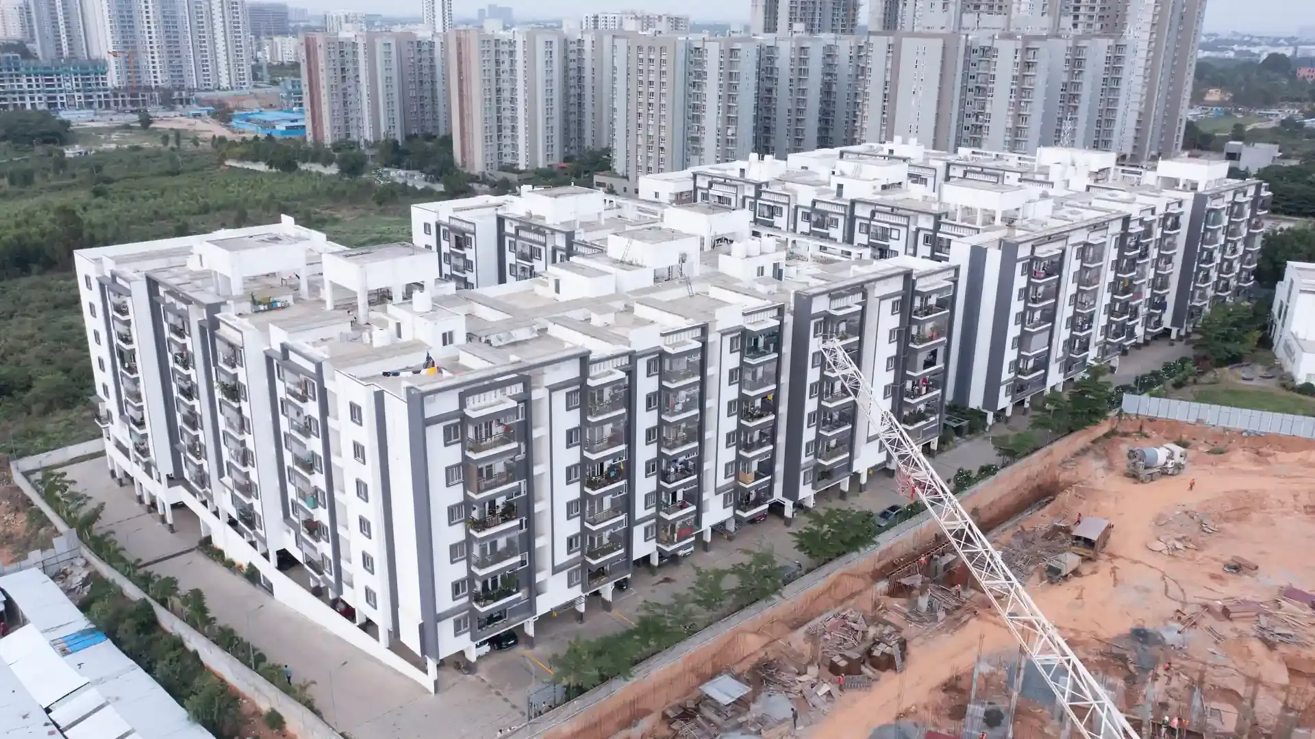 Mythri Builders completed residential communities delivered in Bangalore