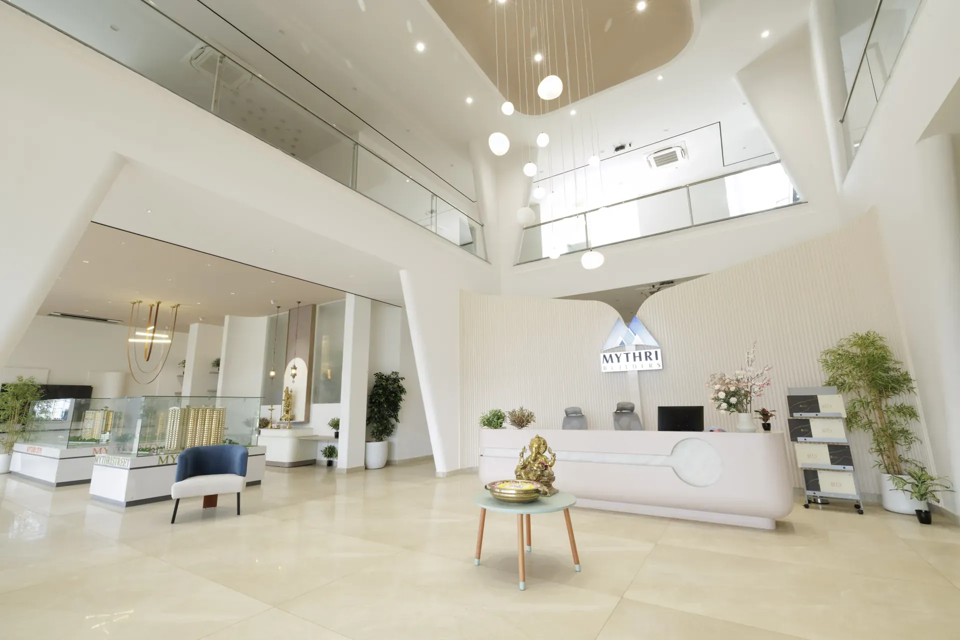 Modern residential consultation lounge