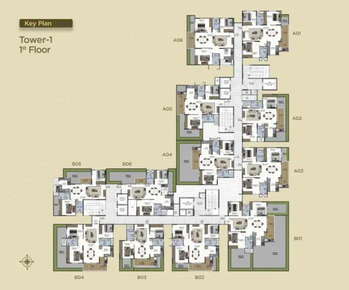 Mythri Sity Tower 1 · 1st Floor